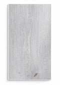 Grey LVT flooring free sample chip — cool grey click vinyl