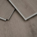 Seasoned Oak LVT Click Vinyl Flooring Free Samples – waterproof SPC plank flooring close-up with textured oak grain and click-lock profile